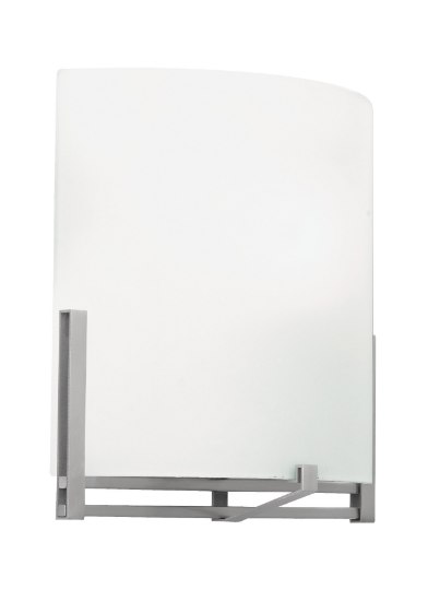 Foto para 60w Showtime Satin Nickel Medium Base Showtime Wall NL Opal SN 120v