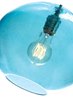 Picture of 60w Isla Satin Nickel Medium Base Isla Pendant NL Amber SN