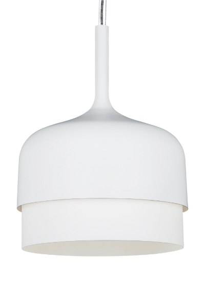 Picture of 32w Mezzo White Mezzo Grande Pend OP wh CFL