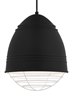 Foto para 75w Loft Medium Base Loft Pendant BL WH NL