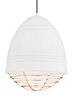 Foto para 75w Loft Medium Base Loft Pendant WH CP NL