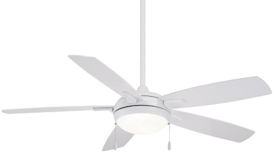 Picture of 82.01w WW 54" Led Ceiling Fan White Etched Opal