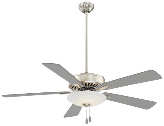 Picture of 100.6w WW 52" Led Ceiling Fan Polished Nickel Frosted White