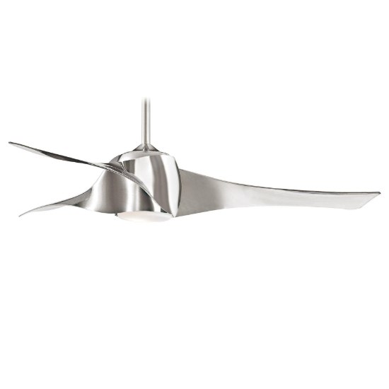 Picture of 112w WW 58" Led Ceiling Fan Silver Etched Opal