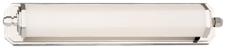 Foto para 32w SW Led Bath Polished Nickel Etched White Glass