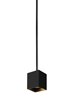 Foto para 15w Exo 27k Metal Shade Black 90cri TD-Exo Pendant 6IN 36INin 40° BK BK -LED927