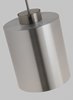 Picture of 48w Hutch 30k Stamped Metal Shade Brushed Aluminum 90cri TD-Hutch Pendant 40° BA -LEDHI930