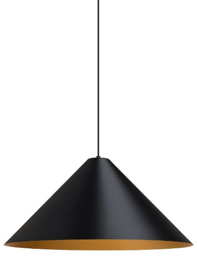 Foto para 15w Konos 30k E26 Medium Base G40 90cri TD-Konos Pendant BK/SG-LED930