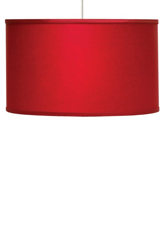 Picture of 400w Lexington Fabric Drum Black TD-Lexington red, bk