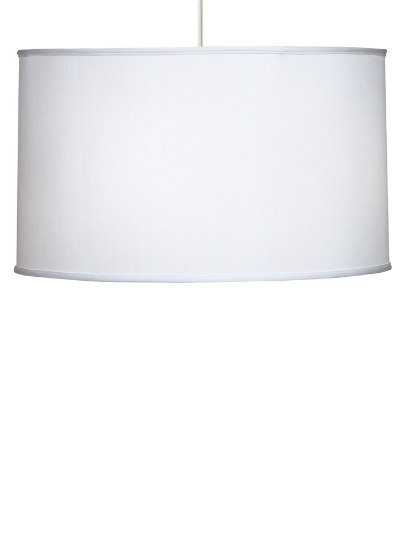 Foto para 400w Lexington Fabric Drum White TD-Lexington white, wh