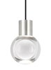 Picture of 15w 290lm Mina 22k Laser Etched Satin Nickel 90cri TD-Mina Pendant 1CLBKsn-LED922