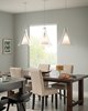 Picture of 53w 800lm Melrose White TD-Melrose Grande Pendant CLwh