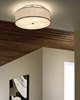 Picture of 36w 730lm Mulberry 30k Satin Nickel 80cri Mulberry Ceiling lg clay sn-LED830
