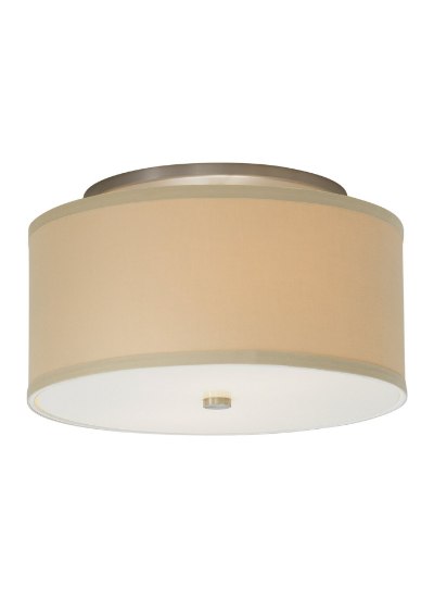 Picture of 36w 730lm Mulberry 30k Satin Nickel 80cri Mulberry Ceiling lg clay sn-LED830-277