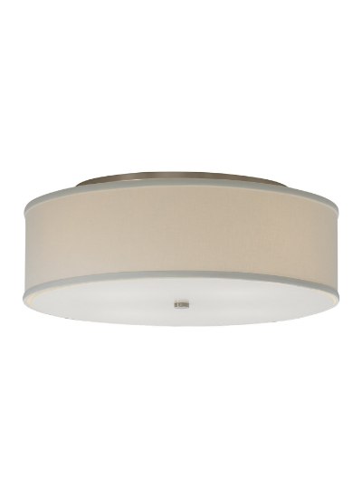 Foto para 300w Mulberry Satin Nickel TD-Mulb Ceil lg white, sn