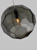 Picture of 2w 155lm Reece 22k Transparent Glass Black T6 T6 90cri TD-Reece Pendant SM BK-LED922