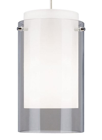 Picture of 60w Echo Satin Nickel TT-Echo Pend sm smoke,sn