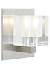 Picture of 35w Cube Satin Nickel WS-Cube Wall frost, sn