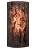 Foto para 60w Playa Antique Bronze WS-Playa Flush Wall Brn, bz