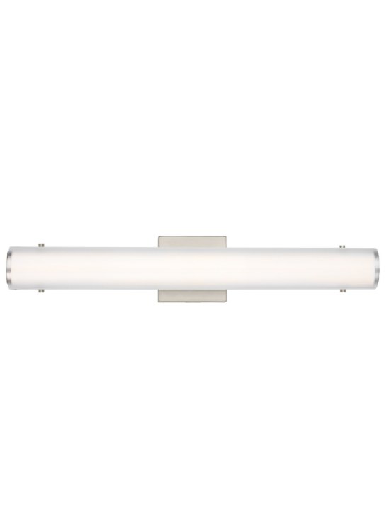Picture of 20w Halo 27k Frosted Glass Diffuser Satin Nickel 90cri Halo 24 Bath 24INin SN -LED927-277