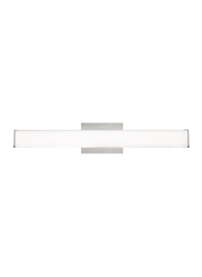 Picture of 25w Lynn 27k Glass Shade Satin Nickel 90cri Lynn 25 Bath 25INin WG SN -LED927-277