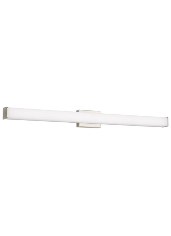Foto para 45w Lynn 30k Glass Shade Satin Nickel 90cri Lynn 48 Bath 48INin WA SN -LED930-277