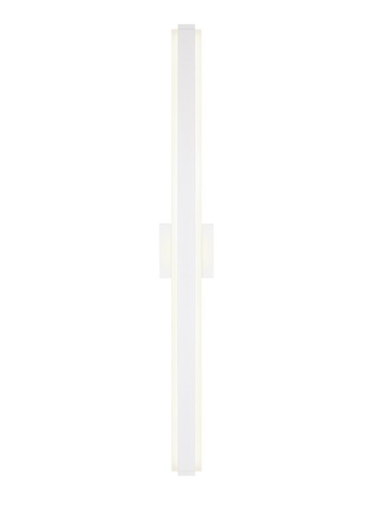 Foto para 30w Tiffin 27k Metal Shade With Glass Diffuser White 90cri Tiffin 36 Bath 36INin WH -LED927