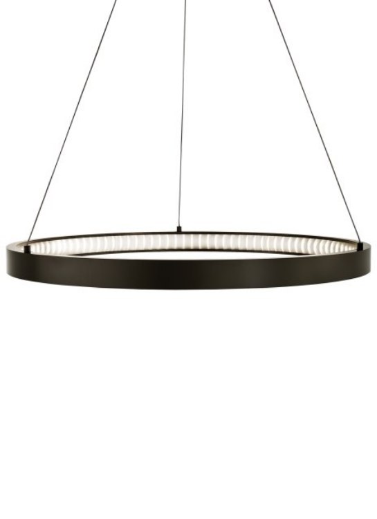Foto para 28w Bodiam 24k Antique Bronze Integrated LED 80cri Bodiam Suspension 30IN, bz, -LED824