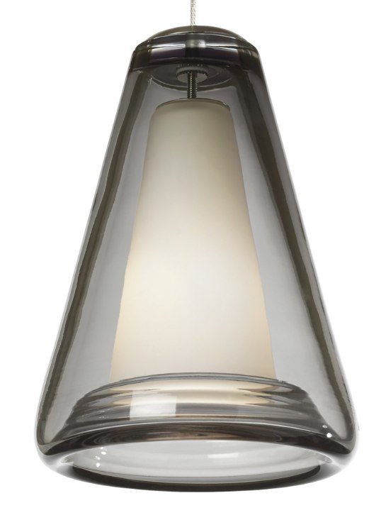 Picture of 35w Billow Chrome FJ-Billow Pendant Smoke, ch