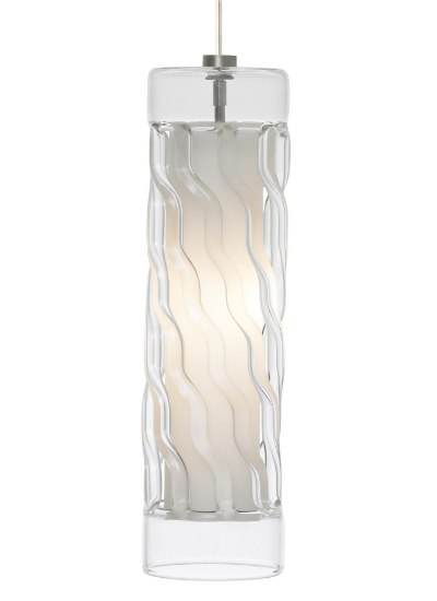 Foto para 50w Liza Antique Bronze FJ-Liza Pendant Clear, bz