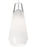 Picture of Lustra Satin Nickel FJ-Lustra Pendant White, sn