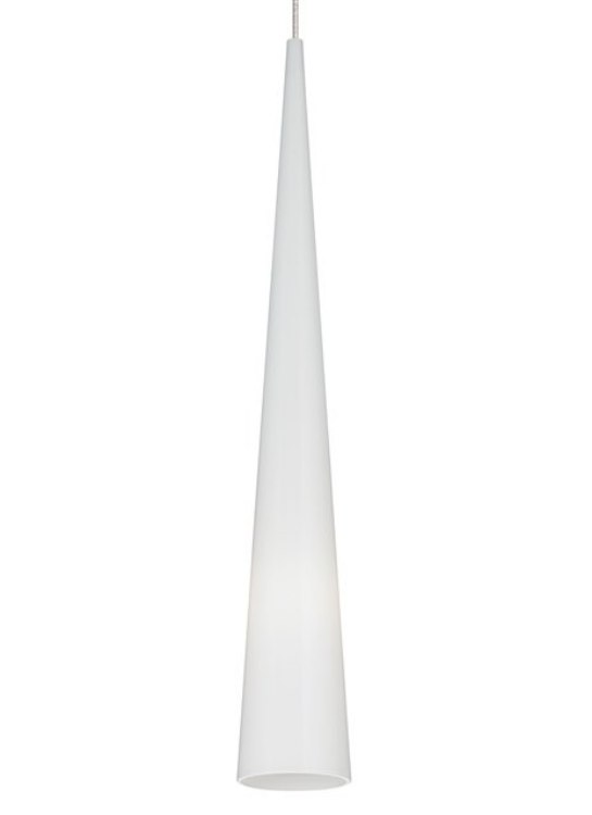 Picture of 8w Pinnacle 30k Chrome 80cri FJ-Pinnacle Pend lg wht, ch LED
