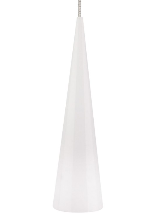 Picture of 8w Pinnacle 30k Chrome 80cri FJ-Pinnacle Pend sm wht, ch LED
