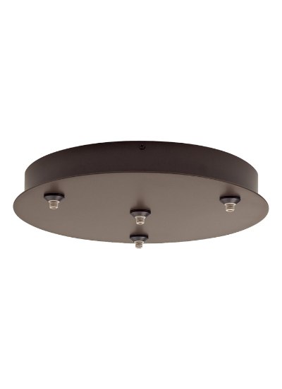 Foto para FreeJack Satin Nickel FJ-Round Canopy 4-port, sn 277/12