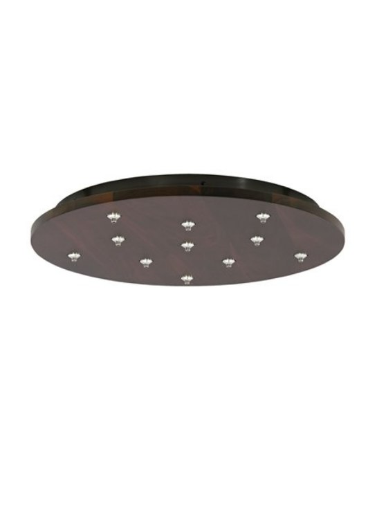 Picture of FreeJack Antique Bronze FJ Cnpy 11 Rnd Wl,bz-LED
