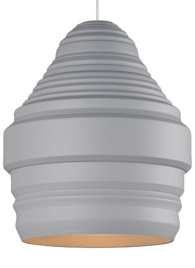 Foto para Mini 30k Satin Nickel 90cri FJ-Mini Ryker Pendant GY, sn