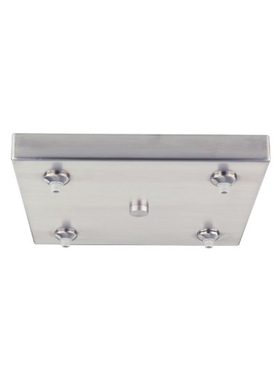 Foto para FreeJack Satin Nickel FJ-Square canopy 4 port,sn