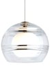 Picture of 8w Sedona 30k Transparent Glass Aged Brass Bi-Pin GU5.3 90cri FJ-Sedona Low-Voltage Pendant CL AB-LEDS930