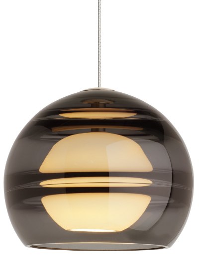 Foto para 35w Sedona Transparent Glass Satin Nickel Bi-Pin GU5.3 FJ-Sedona Low-Voltage Pendant SM SN