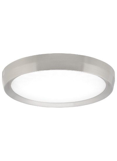 Picture of 32w 2008lm Bespin 30k Satin Nickel 90cri Bespin Flush Mount Ceiling LGsn-LED930-277