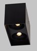 Picture of 14w Exo 27k Metal Shade Gold Haze 90cri Exo Dual Flush 6IN 40° WH GD -LED927