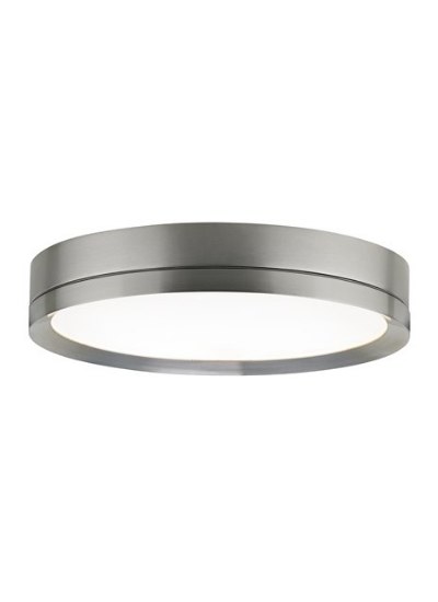 Foto para 30w Finch 30k Satin Nickel 80cri Finch Flush Mount Ceiling R, sn, -LED830-277