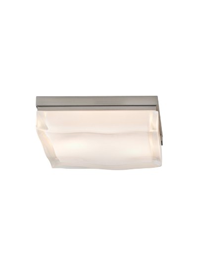 Foto para 20w Fluid Satin Nickel Fluid Sqr Ceiling Lg, sn-LED3