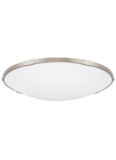 Picture of 45w Lance 27k Frosted Glass Diffuser Satin Nickel 90cri Lance 24 Flush Mount 24IN SN -LED927