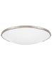 Picture of 45w Lance 27k Frosted Glass Diffuser Satin Nickel 90cri Lance 24 Flush Mount 24IN SN -LED927-277