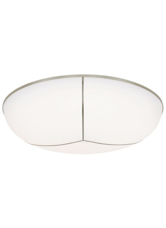 Picture of 35w Tegan 27k Acrylic Diffuser Satin Nickel 90cri Tegan Flush Mount Ceiling sn-LED927-277
