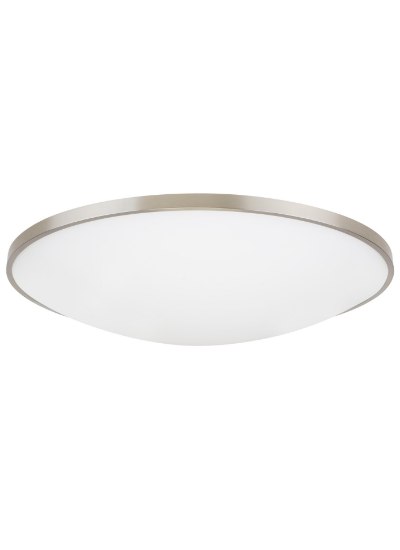 Picture of 45w Vance 30k Frosted Glass Diffuser Satin Nickel 90cri Vance 24 Flush Mount 24IN SN -LED930-277