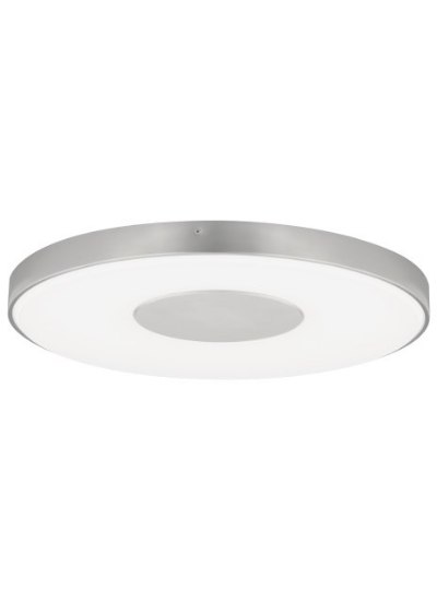 Picture of 60w Wynter 30k Satin Nickel 80cri Wynter Round Flush Mount Ceiling L, sn, -LED830-27