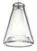 Foto para 35w Billow Chrome KL-Billow Pendant Clear, ch