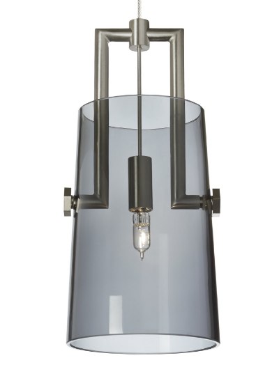 Picture of 50w Revere Chrome/Chrome KL-Revere Pendant T Smoke, cc